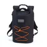 Plecak wodoodporny Zulupack® Indy 12L Cordura® – IP67 Czarny do turystyki i użytku miejskiego