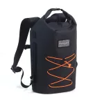 Plecak wodoodporny Zulupack® Indy 12L Cordura® – IP67 Czarny do turystyki i użytku miejskiego
