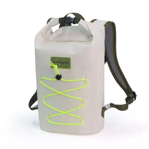 Plecak wodoodporny Zulupack® Indy 12L Cordura® – IP67 Biały do turystyki i użytku miejskiego