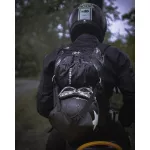 Wodoodporny plecak motocyklowy i rowerowy – Zulupack® Bandit 25L IP63 czarny