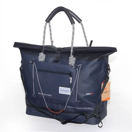 Wodoodporna torba sportowa Zulupack® Zenith 35L – IP63 – niebieska – idealna na plażę i trening
