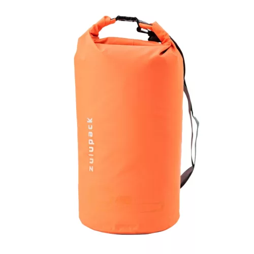 Worek wodoodporny na SUP, kajak i łódź – Zulupack® Tube 25L IP67 – pomarańczowy