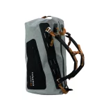 Wytrzymała IP66 wodoodporna torba na wędrówki i żeglugę – Rackham 40L Szary/Camel