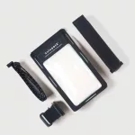 Czarne wodoodporne etui na telefon – Zulupack® Phone Pocket – ochrona IP68 do 3 m głębokości