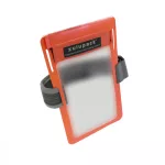 Pomarańczowe wodoodporne etui na telefon – Zulupack® Phone Pocket – IP68 do 3 m głębokości