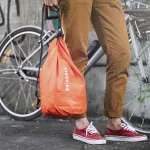 Worek wodoodporny SUP, kajak i łódź – Zulupack Tube 15L IP67 - pomarańczowy