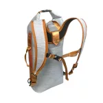 Stylowy wodoodporny plecak do sportów, podróży i użytku miejskiego – Zulupack® Indy 20L IP67 - szary/camel