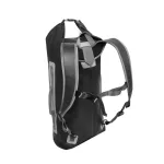 Czarny wodoodporny plecak na dłuższe podróże i przygody – Zulupack® Indy 40L