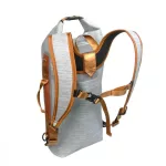 Wodoodporny plecak na wielodniowe wyprawy i przygody – Zulupack® Indy 40L IP67 – szary/camel
