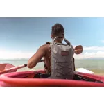 Wodoodporny plecak na wielodniowe wyprawy i przygody – Zulupack® Indy 40L IP67 – szary/camel