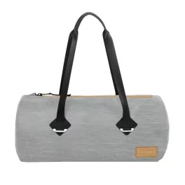 Kompaktowa wodoodporna torba na sport i podróż – Zulupack® Yoggy 16L IP65 szary/camel