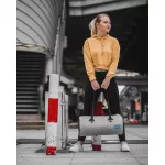 Kompaktowa wodoodporna torba na sport i podróże – Zulupack® Yoggy 16L IP65 szaro/niebieska