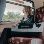 Wodoodporna torba sportowa na sport i podróże - Zulupack® Fit 32L IP66– szary/camel