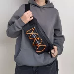 Wodoodporna saszetka Zulupack® Froggy Cordura® czarna – IP67 – kompaktowa, premium nerka do aktywnego stylu życia