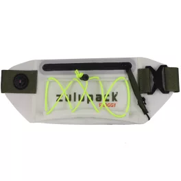   Wodoodporna saszetka Zulupack® Froggy Cordura® biała – IP67 – lekka saszetka premium do podróży, sportu i codziennego użytkowania