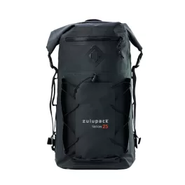 Wodoodporny plecak 25L – IP67, wytrzymały, ergonomiczny, do trekkingu, wycieczek i sportów wodnych, czarny – Zulupack® Triton