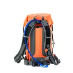 Wodoodporny plecak 25L – IP67, wytrzymały, ergonomiczny, na wędrówki i sporty wodne – Zulupack® Triton - pomarańczowy