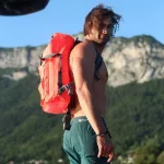 Wodoodporny plecak 25L – IP67, wytrzymały, ergonomiczny, na wędrówki i sporty wodne – Zulupack® Triton - pomarańczowy