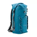 Niebieski wodoodporny plecak Zulupack® Triton 25L – IP67, wytrzymały i ergonomiczny, na wędrówki i sporty wodne