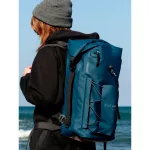 Niebieski wodoodporny plecak Zulupack® Triton 25L – IP67, wytrzymały i ergonomiczny, na wędrówki i sporty wodne