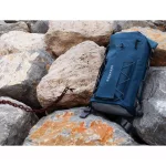Niebieski wodoodporny plecak Zulupack® Triton 25L – IP67, wytrzymały i ergonomiczny, na wędrówki i sporty wodne