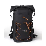 Plecak wodoodporny Zulupack® Triton 25L Cordura® – IP67, czarny – na trekking i sporty wodne