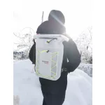 Plecak wodoodporny Zulupack® Triton 25L Cordura® – (wodoszczelny IP67), biały – na trekking i sporty wodne