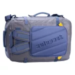 Wodoodporna torba podróżna dla aktywnych – Zulupack® Antipode 45L IP63 szara