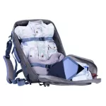 Wodoodporna torba podróżna dla aktywnych – Zulupack® Antipode 45L IP63 szara