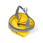 Składane wiadro do campingu i łódki Zulupack® Bosco 15L – żółte