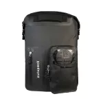 Czarny wodoodporny plecak na wielodniowe wyprawy i sporty wodne – Zulupack® Nomad 35L IP67