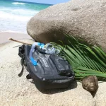 Czarny wodoodporny plecak na wielodniowe wyprawy i sporty wodne – Zulupack® Nomad 35L IP67