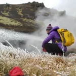 Żółty wodoodporny plecak na kilkudniowe wyprawy i sporty wodne – Zulupack® Nomad 35L IP67