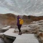 Żółty wodoodporny plecak na kilkudniowe wyprawy i sporty wodne – Zulupack® Nomad 35L IP67