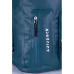 Niebieski wodoodporny plecak na kilkudniowe wędrówki i sporty wodne – Zulupack® Nomad 35L IP67