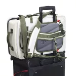 Wodoodporna torba podróżna Zulupack® Antipode 45L Cordura® IP63 – biała – praktyczna torba do podróży
