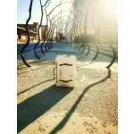 Wodoodporna torba podróżna Zulupack® Antipode 45L Cordura® IP63 – biała – praktyczna torba do podróży