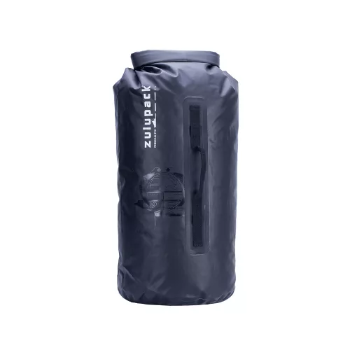 Plecak wodoodporny na SUP, kajak i łódź – Zulupack® Tube 45L IP67 czarny