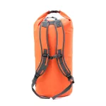 Plecak wodoodporny do kajaka, SUP-a i żeglarstwa – Zulupack® Tube 45L IP67 - pomarańczowy