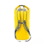 Plecak wodoodporny do SUP, kajaka i żeglowania – Zulupack® Tube 45L IP67 żółty