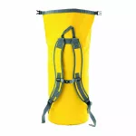 Plecak wodoodporny do SUP, kajaka i żeglowania – Zulupack® Tube 45L IP67 żółty