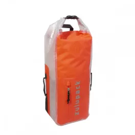 Pomarańczowy wodoodporny plecak 18L – IP67, lekki, do miasta i outdoor – Zulupack® Mojo 18L IP67