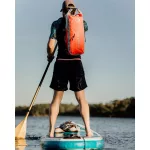Pomarańczowy wodoodporny plecak 18L – IP67, lekki, do miasta i outdoor – Zulupack® Mojo 18L IP67