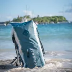 Niebieski plecak wodoodporny 18L – IP67, wytrzymały, do miasta i outdooru – Zulupack® Mojo